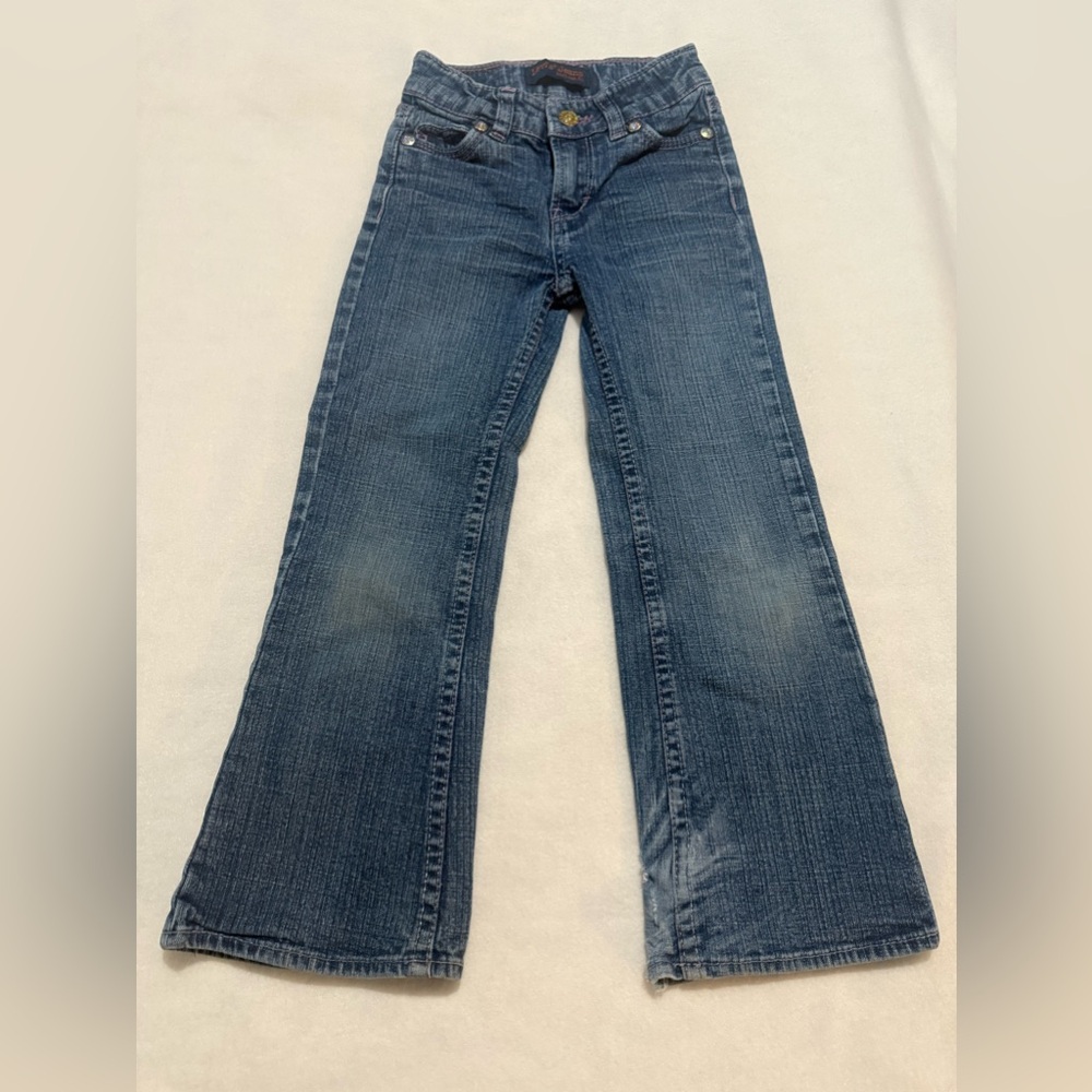 Levi’s sand washed low rise bootcut jeans